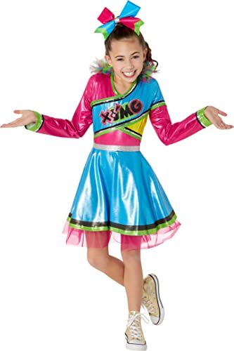 Disfraz de animadora XOMG POP para niñas talla S