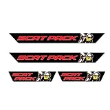 Door Guard Sills for Dodge Charger Scat Pack Door Guard Sticker Decorative Door Entry Guard...