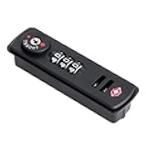 Xshelley Travel Locks TSA Approved Luggage Locks,Customs Combination Lock - Keyless, Portable Customs Code Travel Backpack Baggage Replacement Accessories