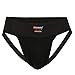 S&C JockStrap Gym Athletic Supporter with Cup Pocket for Mens Color Black Size Large