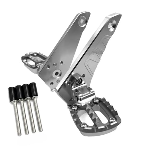 Repose-pieds moto X-ADV 750 arrière rabattables aluminium CNC antidérapants