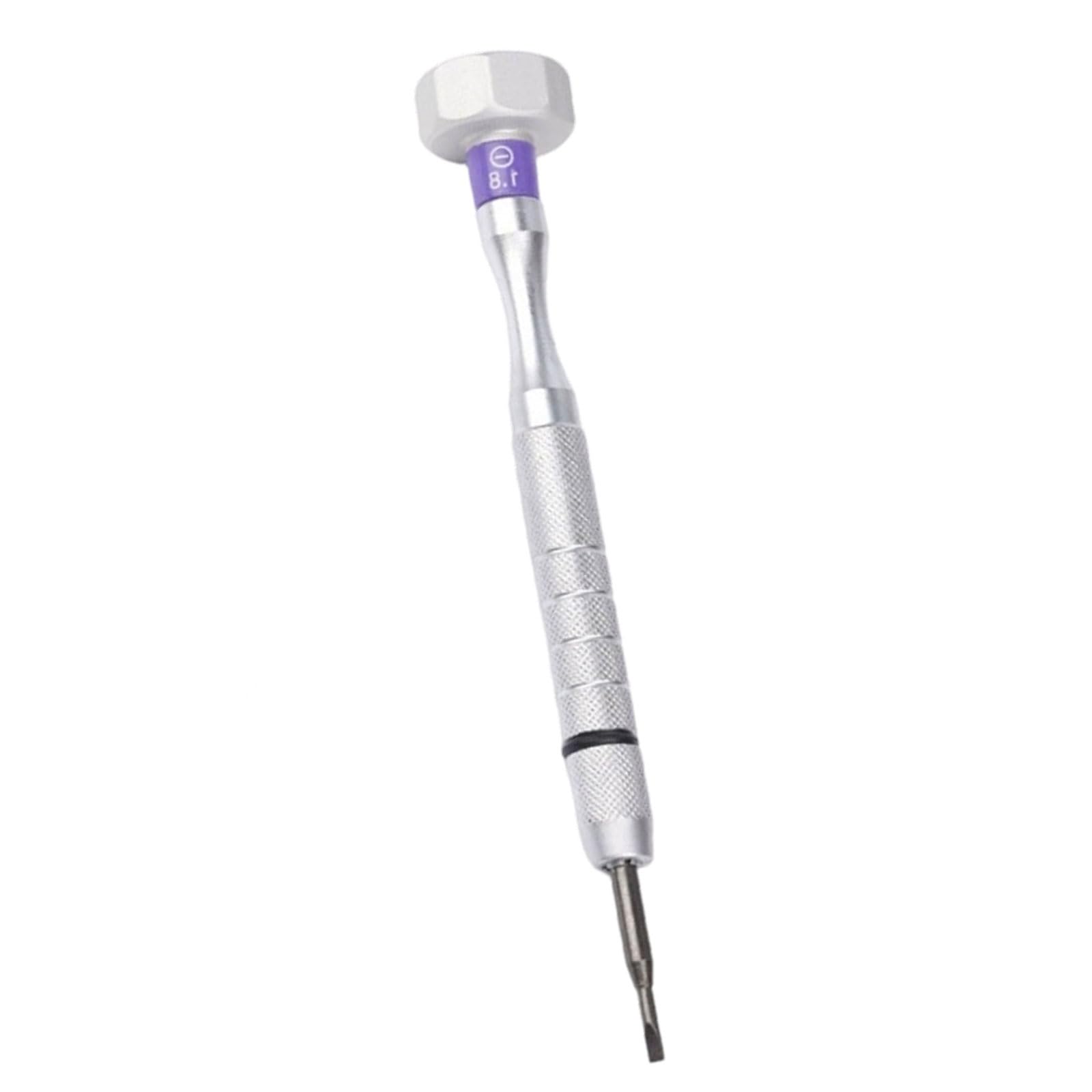 Netbiio F Ergonomic Eyeglass Screwdriver, High Speed Steel 1.8Mm And 1.6Mm Tip Precision Screwdriver, Precision Set Or Easy Correction