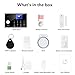 Home Security System, Wireless WiFi Tuya Smart Home Alarm System, No Monthly Fee, for Kids and Pet Safety, Compatible with Alexa and Google, for Apartment House Office, Villa(11 Pieces)