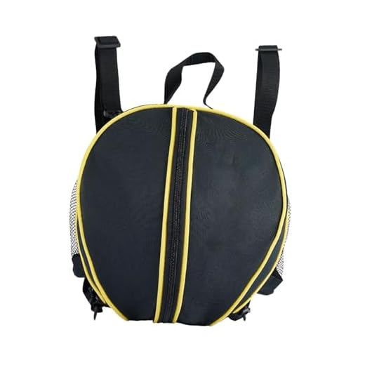 Deevoka Bolsa de basquete redonda, organizadora, bolsa de armazenamento para academia, futebol, Preto