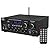 Pyle Stereo Amplifier Audio Receiver with Bluetooth Streaming, 200 Watt Peak, 2.0 Channel HiFi Sound System with MP3/USB/SD/FM Radio, RCA/Aux Inputs, Mic and Headphone Jacks, Rotary Vol Bass Treble