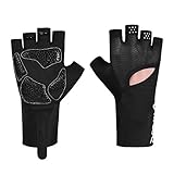 QEXTY Gym Gloves Lifting Gloves Womens Gym Gloves Cross Training Gloves (Farbe: Weiß, Größe: L/XL)