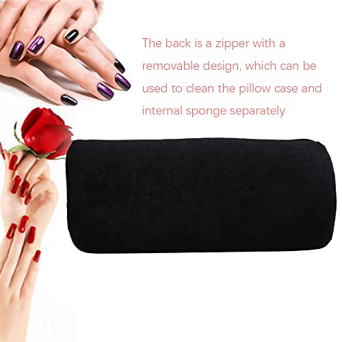 Watris Veiyi Soft Sponge Manicure Nail Hand Rest Cushion, Nail Art Table Holder Pad, Arm Rest Pillow For Ladies Girls Manicure, Detachable Washable Nail Salon Accessories Tools #TOP4