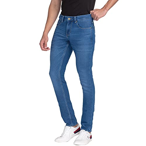 Image of Spykar Men's Mid Rise Skinny Jeans