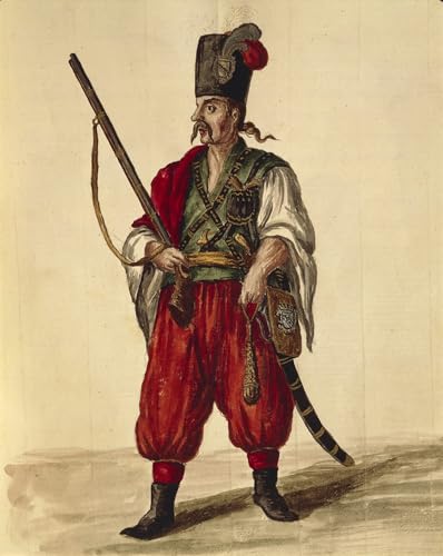 Uniforme de carabinier Jan Van Grevenbroeck : poster sur toile pour habiller un mur vide