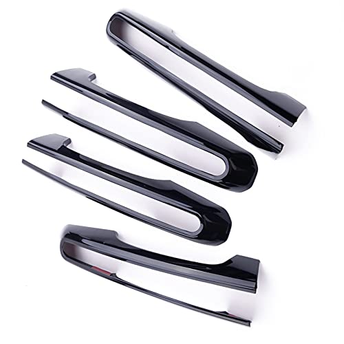 Garniture poignée Range Sport 2014-2017 masquer rayures moulage noir brillant
