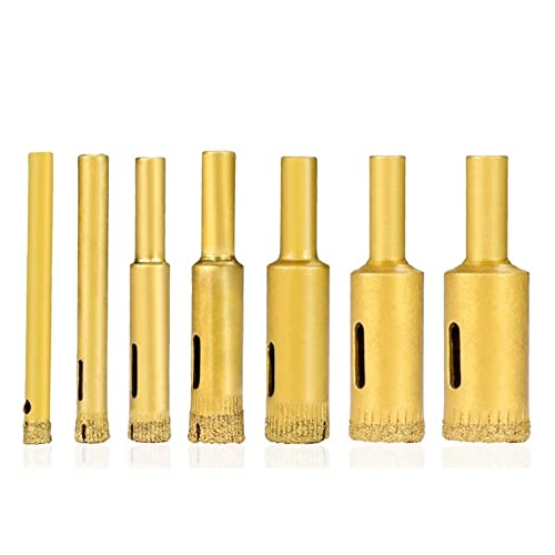 NUSHKI 5-16mm Brocas Diamantadas 7 piezas para Metal y Vidrio miniatura 1