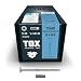 Produktbild TOX Holzbauschrauben TIMBR TK 8,0 x 340 mm, blau verzinkt mit Tellerkopf, TX40, Schrauben für leichtes Eindrehen und hohe Tragfähigkeit im Holzbau, 50 Stück im Karton, inkl. 1x Bit, 1120804180340