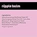 bamboobies Organic Lanolin-Free Nursing Balm Nipple Cream, Safe for Breastfeeding, 1 oz