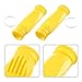 4 Pieces Pool Cleaner Replacements Include W70329 Blue Pool Cleaner Finned Seal Yellow W69698 Diaphragm W70327 Foot Pad Compatible with Zodiac Baracuda G2, G3, Replace W69721 W72855