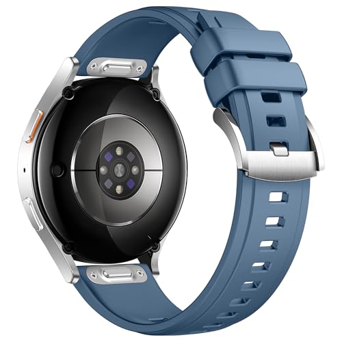 20mm �����N���b�N�����o���h Samsung Galaxy Watch 7/6/5/4/FE (40mm/44mm)�AGalaxy Watch 5 Pro 45mm�AGalaxy Watch 6/4 Classic�Ή� �V���R���������p���X�g�o���h �j