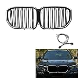 Front Bumper Kidney Grille Grill With LED Light For BMW X5 X5M G05 2019-2023 2022