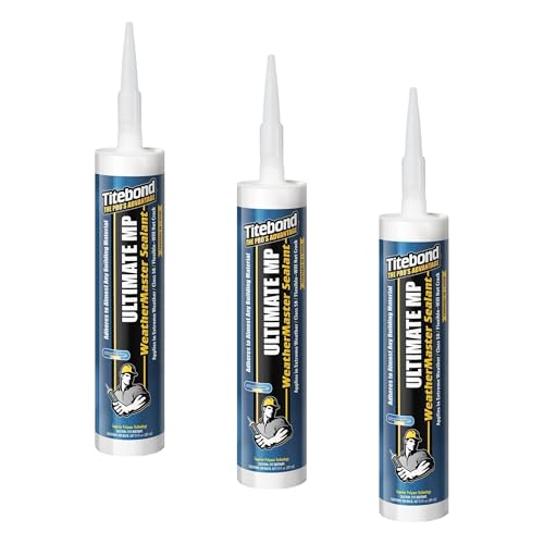 Image of Titebond WeatherMaster Ultimate MP Sealant 73991-9.5 Oz. Cartridge - Crystal Clear (Pack of 3)