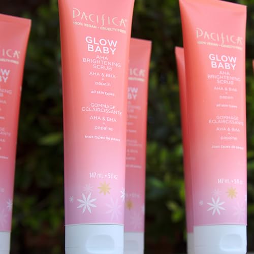 Pacifica Beauty Glow Baby Aha Brightening Body Scrub, Vitamin C, Kakadu Plum, Pineapple, Papaya thumb #4
