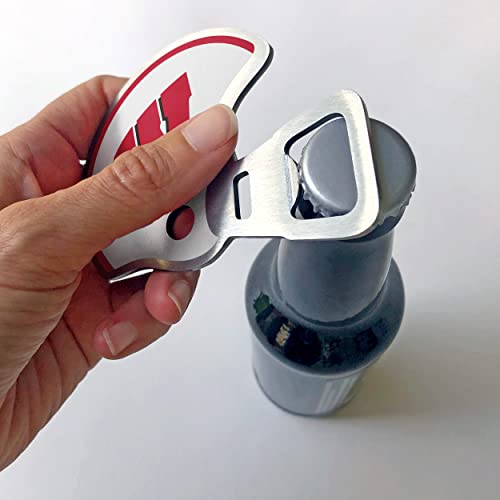 Image of YouTheFan NCAA Wisconsin Badgers Season Opener Bottle Opener