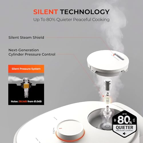 CUCKOO Twin Pressure Rice Cooker 6-Cup Uncooked / 12-Cup Cooked with Induction Heating Technology, Silent Pressure System, Open Cooking Mode, Dynamic Display, Eco Inner Pot, White (CRP-OHTR0609FW) by CUCKOO - Image 6