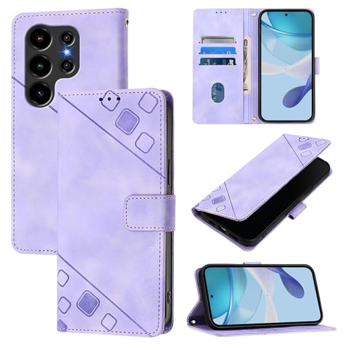 �X�}�z�P�[�X �Ή��@�� for Blackview Wave 10 �X�}�z�P�[�X�y�J�[�h�z���_�[�E�E�H���b�g�E�}�O�l�b�g�o�b�N���E�t���b�v�E�X�^���h�@�\�t���zPurple