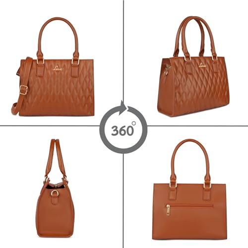 Image of Lavie Women's Stitch Shelly Medium Satchel Bag | Ladies Purse Handbag