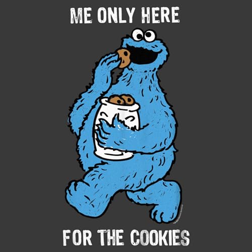 Boy's Sesame Street Me Only Here for The Cookies T-Shirt2