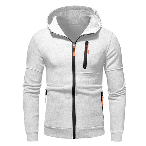 Teen Boys Zip up Ho𝗼dies Plain Thick Cargo Ho𝗼die Sweatshirts Kids Fleece Warm Jacket Fall Winter Clothes2