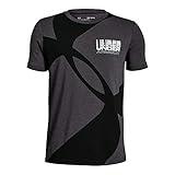 Under Armour Boys Mega Duo Logo Short Sleeve Tee