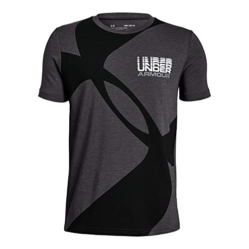 Under Armour Boys Mega Duo Logo Short Sleeve Tee