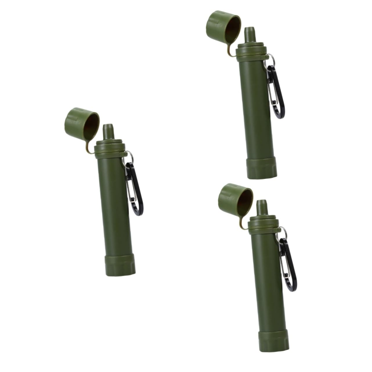 Sosoport 3pièces Filtre à Eau Portable Pour Camping Purificateur Compact Et Léger Équipé Une Filtrante Pour Accès Facile à Eau Potable Extérieur