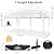 COBIZI Canopy 10x20 Pop Up Canopy Tent with 6 Sidewalls, Waterproof Outdoor Event Shelter Gazebo Sun Shade Portable 10x20 Tents for Parties Beach Camping Commercial Instant Canopy, (White, 10'x20')