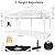 COBIZI Canopy 10x20 Pop Up Canopy Tent with 6 Sidewalls, Waterproof Outdoor Event Shelter Gazebo Sun Shade Portable 10x20 Tents for Parties Beach Camping Commercial Instant Canopy, (White, 10'x20')