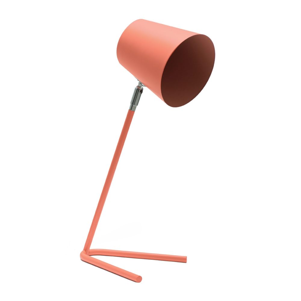 Valuelights Pink Lark Metal Task Reading Compact Desk Table Lamp In