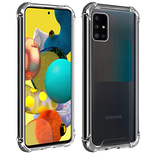 Max Power Digital Funda para móvil Samsung Galaxy A51 5g Carcasa Premium de Silicona Transparente con Esquinas Reforzadas (Samsung Galaxy A51 5g, Transparente)