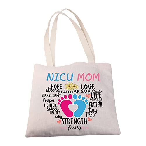 Bolso tote para mamás de la UCIN: regalo para mamá, regalo para esposa, regalo para amigas, regalo para damas de honor, regalo para cuñadas, regalo para suegras, regalo para nueras, regalo para compañeras de trabajo miniatura 6