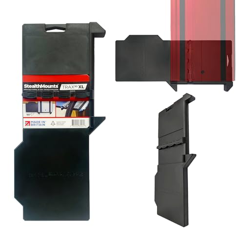 StealthMounts Trax90 XL Track Saw Square for Milwaukee | 90°...