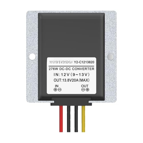 Convertisseur Boost 12V 13.8V pour éliminer les chutes de tension en courant 20A