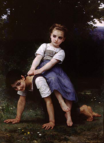Peinture Huile de Maître pour Salon Élégant Bouguereau Toile