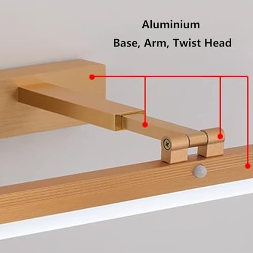 Lámpara de pared con sensor de movimiento e iluminación giratoria 180° 4