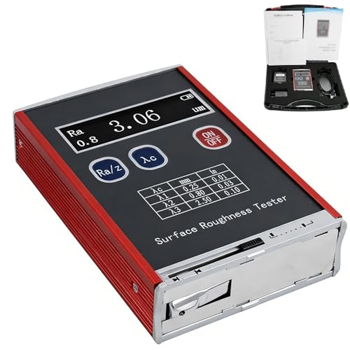Profilomètre numérique portatif et testeur de rugosité de surface portable haute précision 0.01μm
