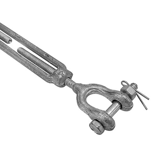 Prolinemax 1/4'' x 4'' Tensor Quijada Ojo Polea Galvanizado Forjado en Caliente Ojo Giratorio Capacidad 500 LBS miniatura 2