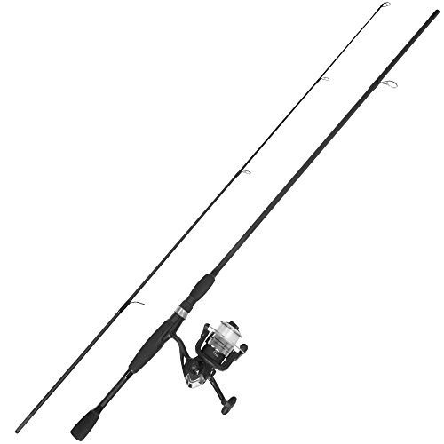 Fiberglass Fishing Pole Strike Series Collapsible Rod And Spinning Reel Combo
