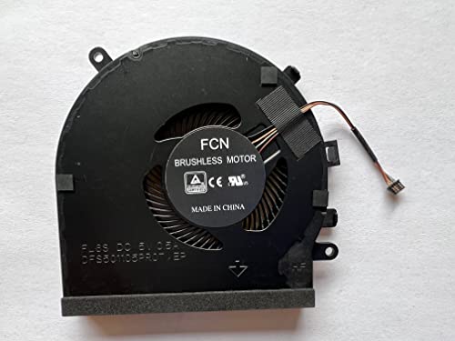 HK-Part Ventilador para Razer RZ09-027 RZ09-0270 Spirit Blade 15 CPU Ventilador de refrigeración Cover