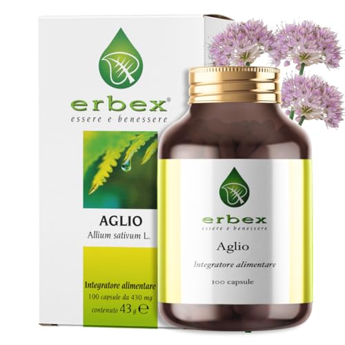 ERBEX Integratore Aglio Puro 100 Capsule