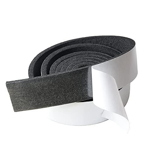 Image of DOBTIM Pipe Insulation Foam Wrap Tape, Self Adhesive with High Resilience for Pipe Insulation Wrap 13 Ft x 3 Inch Wide x 1 /2 Inch Thick
