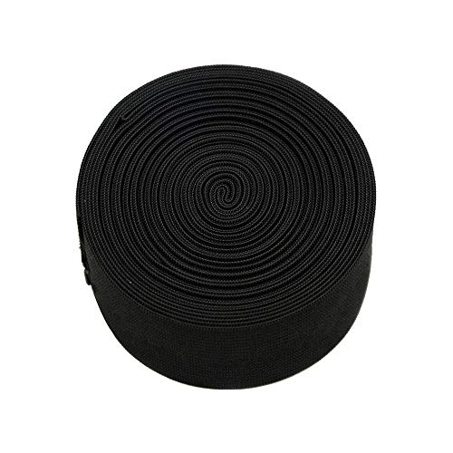 Yantaisiyu Schwarzes Elastisches Gummiband 3,5cm x 5m