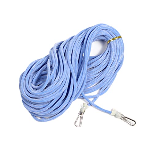 Toddmomy Fishing for Outdoor 10m Retractable Elastic Ropes 0.4mm Rubber Lanyard Lost String for Fishing Random Color