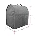 Dust Cover with 4.5-5 Quart Mixers, Cloth Cover with Pockets for Mixers and Extra Accessories (Fits for 4.5-Quart and All 5-Quart, Grey)