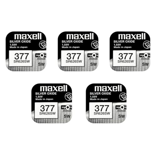 Maxell x Maxell SR626SW SR626 AG4 377 1 55 V Uhrenbatterien von Maxell